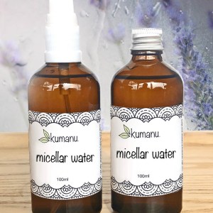 Micellar water natural cleanser
