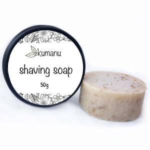 Natural shaving soap